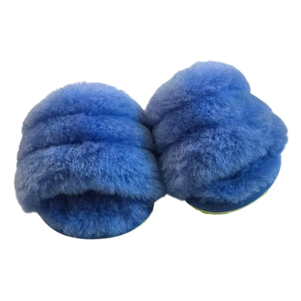 Baby UGG Fluff‎ Yeah Slide Slippers Size 0/1 NEW